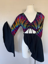 Load image into Gallery viewer, XL Handmade Bell Sleeves Cinch Front Top
