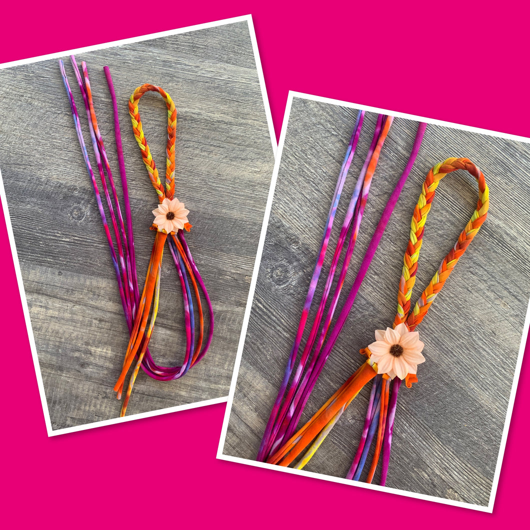Tie Dye Flower Headband
