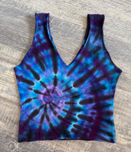 Load image into Gallery viewer, Medium Handmade Reversible Crop Top
