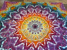 Load image into Gallery viewer, Psychedelic Kaleidoscope Tapestry
