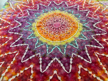Load image into Gallery viewer, Psychedelic Kaleidoscope Tapestry
