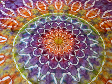 Load image into Gallery viewer, Psychedelic Kaleidoscope Tapestry

