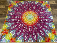 Load image into Gallery viewer, Psychedelic Kaleidoscope Tapestry
