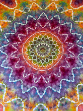 Load image into Gallery viewer, Psychedelic Kaleidoscope Tapestry
