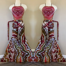 Load image into Gallery viewer, Small Handmade Bell Bottoms &amp; Halter top Set
