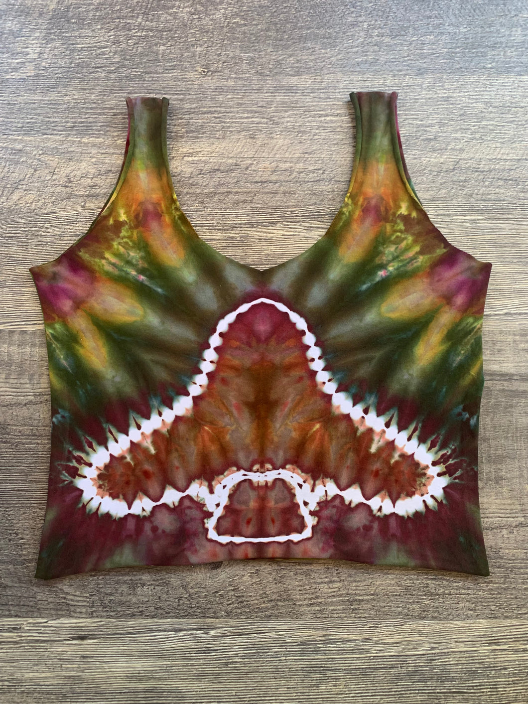 2XL Handmade Reversible Crop Top