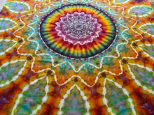 Load image into Gallery viewer, Psychedelic Kaleidoscope Tapestry
