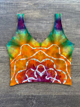 Load image into Gallery viewer, Large Handmade Reversible Crop Top
