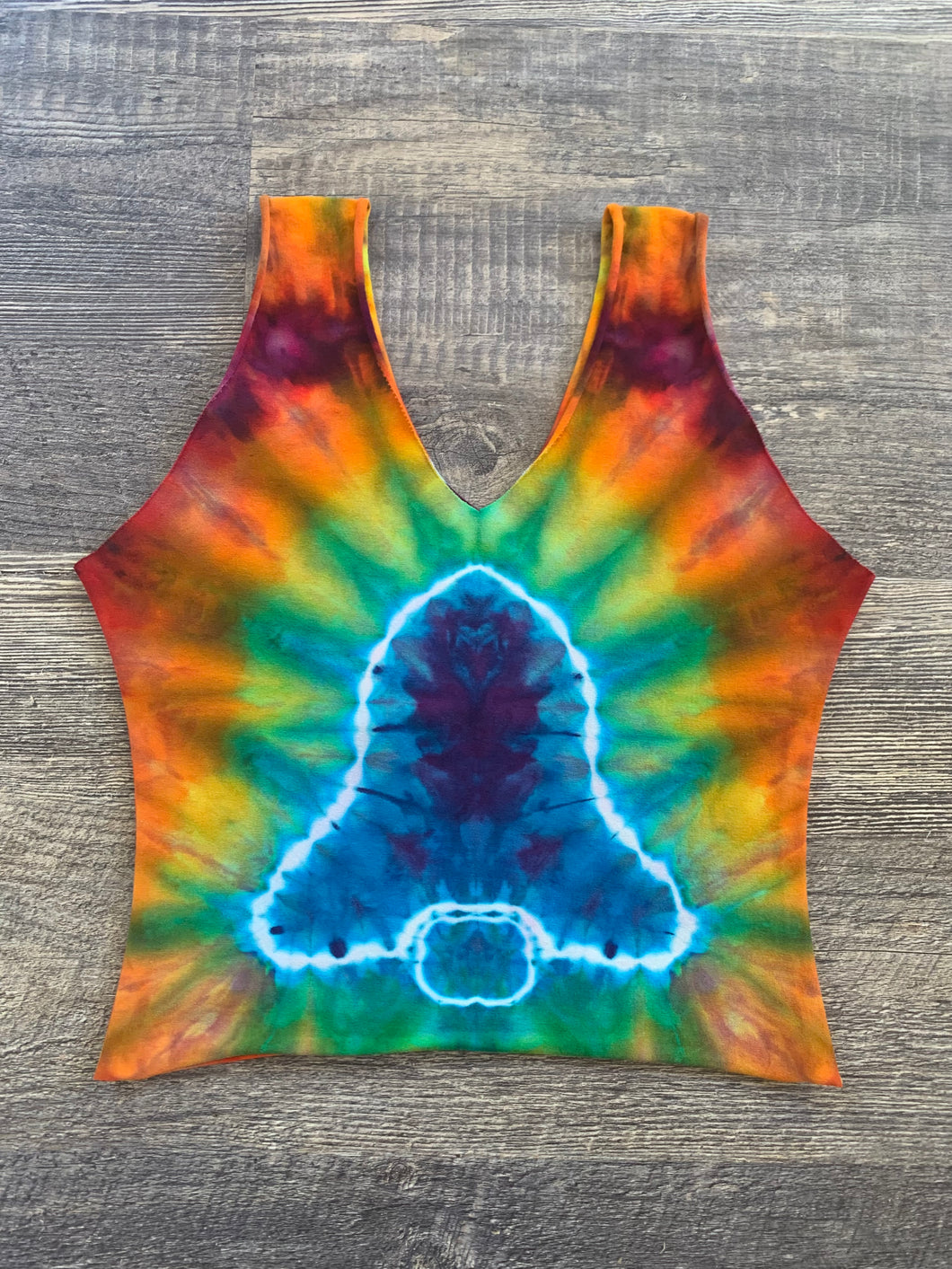 Medium Handmade Reversible Crop Top