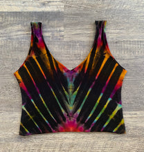 Load image into Gallery viewer, Large Handmade Reverse Dyed Reversible Crop Top
