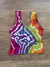 Load image into Gallery viewer, Small Handmade Reversible Crop Top
