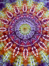Load image into Gallery viewer, Psychedelic Kaleidoscope Tapestry
