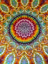 Load image into Gallery viewer, Psychedelic Kaleidoscope Tapestry
