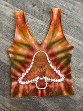 Load image into Gallery viewer, Small Handmade Reversible Crop Top
