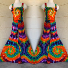 Load image into Gallery viewer, XL Handmade Bell Bottoms &amp; Strappy Crisscrossed Tube Top Set
