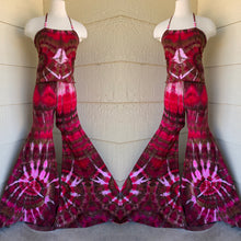 Load image into Gallery viewer, Large Handmade Bell Bottoms &amp; Kandi Tube Halter top Set
