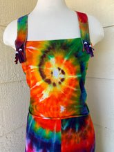 Load image into Gallery viewer, XL Handmade Bell Bottoms &amp; Strappy Crisscrossed Tube Top Set
