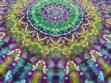 Load image into Gallery viewer, Psychedelic Kaleidoscope Tapestry
