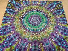 Load image into Gallery viewer, Psychedelic Kaleidoscope Tapestry
