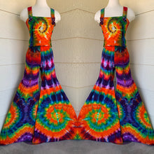 Load image into Gallery viewer, XL Handmade Bell Bottoms &amp; Strappy Crisscrossed Tube Top Set
