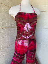 Load image into Gallery viewer, Large Handmade Bell Bottoms &amp; Kandi Tube Halter top Set
