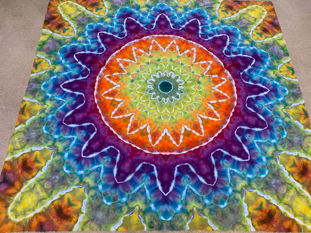 Psychedelic Kaleidoscope Tapestry