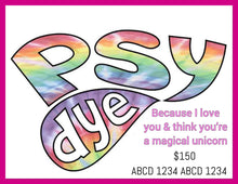 Load image into Gallery viewer, I love you, magical unicorn
