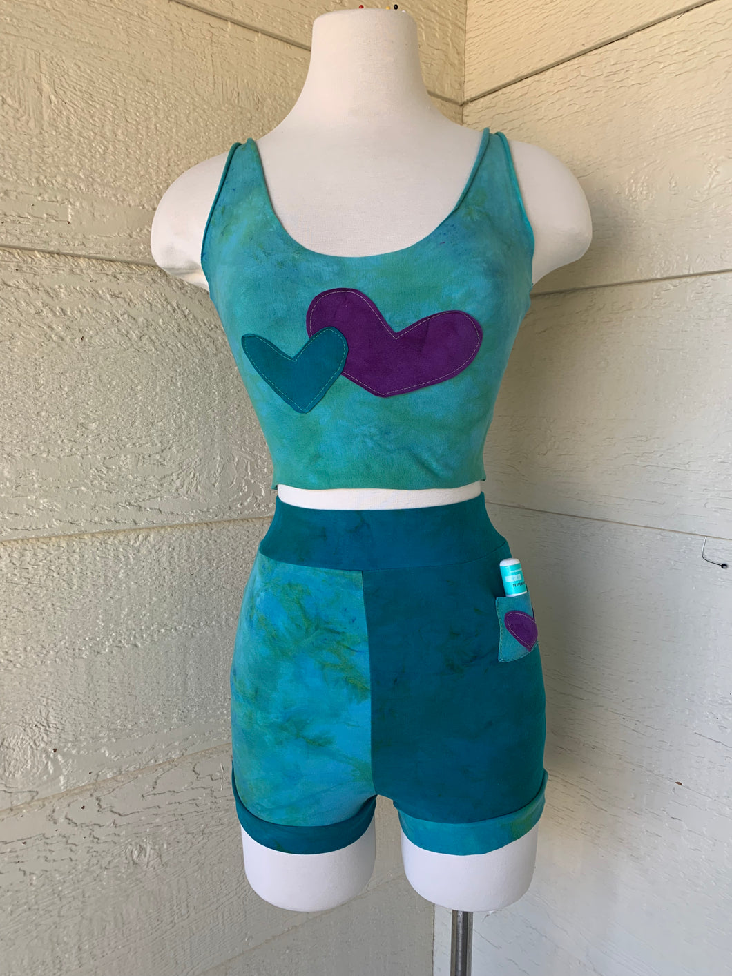 Medium Handmade Shorty Shorts Set