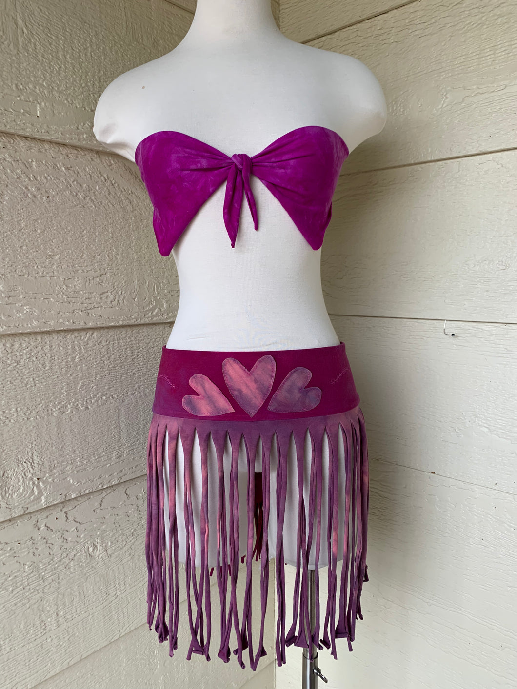 3 Piece Set 💖 Fringe Skirt & Arm Fringe 💗